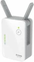 Повторитель D-Link DAP-1620/RU/B1A 802.11aс 867Mbps 2.4 ГГц 5 ГГц 1xLAN RJ-45 белый