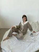 Пижама IVUSHKAprint, размер 44/46, серый