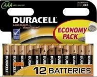 Батарейка Duracell Ultra Power AAA/LR03, в упаковке: 12 шт