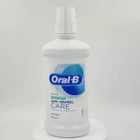 Ополаскиватель для полости рта Oral-B Gum & Enamel Care Fresh Mint без алкоголя 500 мл (Из Финляндии)