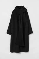 Пальто H&M для женщин, цвет Черный, размер S