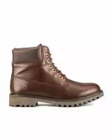 Ботинки мужские кожаные на меху Lumberjack River Dark Brown 41