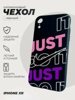 Силиконовый чехол для XR, с рисунком, Just Do It