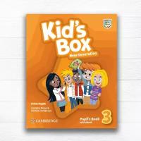 Kid's Box New Generation 3 Pupil's Book with eBook, учебник по английскому языку с кодом доступа