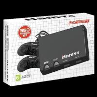 Игровая приставка 8 bit - 16 bit Hamy 4 (чёрная) (350 встроенных игр)