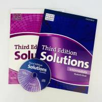 Solutions Intermediate third Edition полный комплект: Student's Book + Workbook + Диск