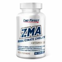 Магний+цинк+B6 Be First ZMA Chelate + vitamin D3 (ЗМА бисглицинат хелат + Д3) 90 таблеток, Нейтральный