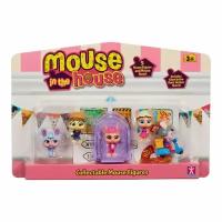 Набор игровой Mouse in the House Милли и мышки Розовый 5в1 41726