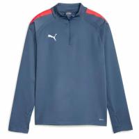 Джемпер тренировочный Puma teamLIGA 1/4 Zip Top Jr, размер 116 см