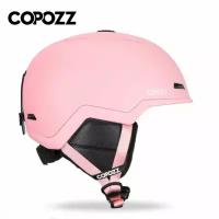 Шлем горнолыжный взрослый COPOZZ GOG-21200 розовый