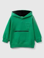 Утепленная толстовка с принтом United Colors of Benetton для мальчиков 23A-3J68G200H-108-98