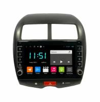 Магнитола Mediabass Mitsubishi ASX, Android 12, 4/64ГБ, с крутилками / Митсубиши АСХ до