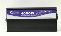 Автомобильный инвертор Power Inverter 12 220В, 4000 Вт. Постоянная мощность до 2000 Вт. Преобразователь напряжения, трансформатор для авто