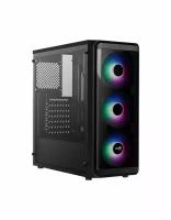 Корпус AeroCool SI-5200 Frost (ATX, без БП, 1x USB3.0, 2x USB2.0, 3x Frost 12 fans)