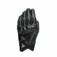 Мотоперчатки мужские кожаные короткие Dainese X-RIDE GLOVES Black/Black, XXL