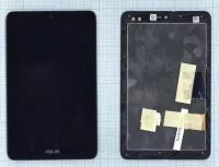 Модуль (матрица + тачскрин) для ASUS MeMO Pad ME172 ME172V черный с рамкой