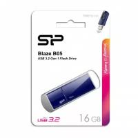 Флеш-накопитель USB 3.0 16GB Silicon Power Blaze B05 синий