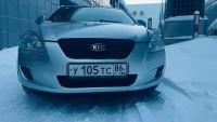 Утеплитель радиатора и бампера для Kia Ceed 2006 -2010 I