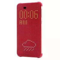 Умный чехол-книжка для HTC Desire 820 с активной крышкой, Dot View Flip Case, красный