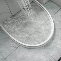 Силиконовый сгибаемый водяной барьер для душа/ванной комнаты.Самоклеящийся водоудерживающая лента.Клейкая полоса для сдерживания воды в душе. IkoloL