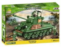 Конструктор Cobi 2533 Танк M4A3E8 SHERMAN