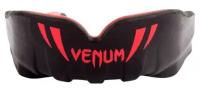 Детская боксерская капа Venum Challenger Black/Red (Детский размер)