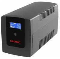 Источник бесперебойного питания ИБП Info LCD 1200В. А IEC C13 (4) USB + RJ45 DKC INFOLCD1200I