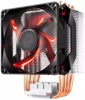 Cooler Master Hyper H410R, 600-2000 RPM, 100W, 4-pin, Red LED fan, Full Socket Support