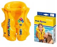 Жилет надувной INTEX Pool School Deluxe Swim Vest(Делюкс Пул Скул), 3-6лет, желтый