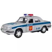 Легковой автомобиль Autogrand ГАЗ-31105 Волга полиция (3896) 1:43, 11.5 см