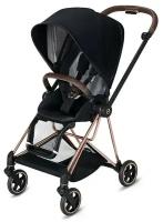 Детская коляска Cybex Mios 2023 Deep Black на шасси Rosegold