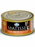 Фармина Консервы Matisse Mousse Salmon, мусс с лососем. д/взр. кошек, 85 г 4шт 4шт