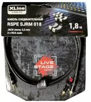 Кабель Xline Cables RSPE SJRM018 Jack 3.5mm-2xRCA male 1,8 м