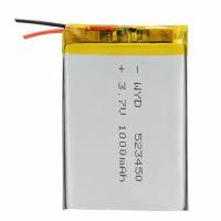 Аккумулятор (батарея) 523450 1000mAh 3,7v (50х34х5,2 мм)