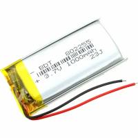 Аккумулятор 3.7V 1.0Ah Li-Po 802255