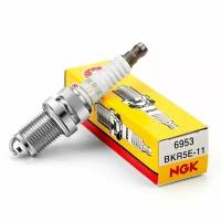 Комплект свечей зажигания NGK BKR5E-11 (6953) для HYUNDAI (4шт) Япония