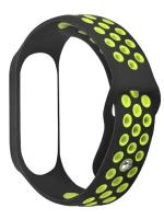 Ремешок DF для Honor Band 4/5 hwSportBand-01 Black-Green