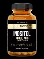 Комплекс для женщин Инозитол/ Инозит 1000 мг + Фолиевая кислота 400 мкг aTech nutrition Premium 60 капсул