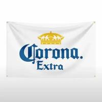 Флаг плакат баннер Corona Корона Пиво Beer