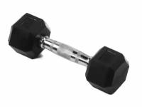 Гантель гексагональная обрезиненная Lite Weights 3179LW, 3кг