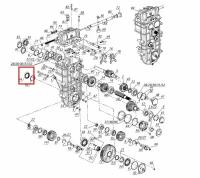 Сальник нижний коробки передач Тайга Патруль, Атака, Варяг, комплект 2 шт