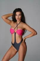 Купальник METAMORFOSI SWIMWEAR ATHENA, размер M, розовый, серый