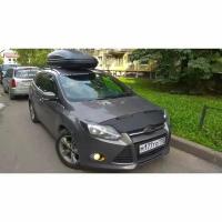 Дефлектор капота Кожаный для FORD FOCUS 3 1-поколение (Форд Фокус 3)