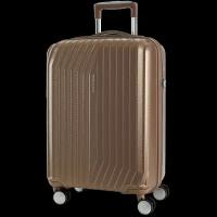 Чемодан Samsonite BY105001, 30 л, размер S, золотой