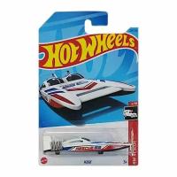 HKJ22 Машинка игрушка Hot Wheels металлическая коллекционная H2GO белый;синий;красный