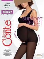 Колготки для беременных Conte MOMMY 40 den, LYCRA®, размер 4=L с х/б ластовицей, цвет Bronz=Загар