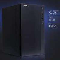 Компьютер Raskat Standart 300 (Intel Core i3 12100, RAM 16Gb, SSD 480Gb, no OS)