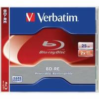 Диск Blu-ray Verbatim 43768 BD-RE SL 25Gb 10шт Single Slim Case