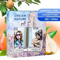 Подарочный набор женский Dream Nature "Увлажняющий" Гель для душа+шампунь