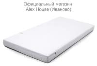 Детский матрас Alex House Moon Light 11х80х160 Микрофибра Белый Беспружинный